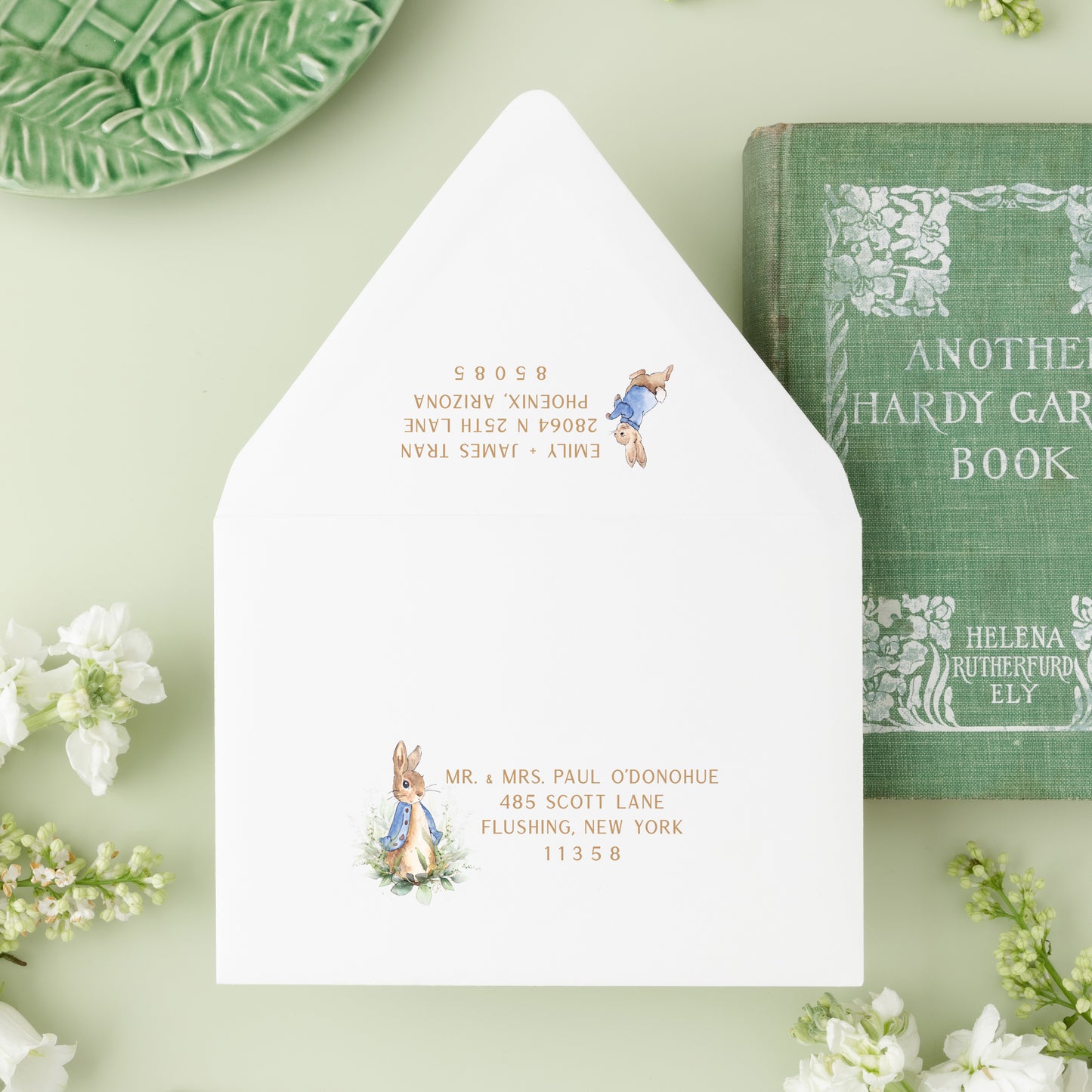 Peter Rabbit Baby Shower Invitations