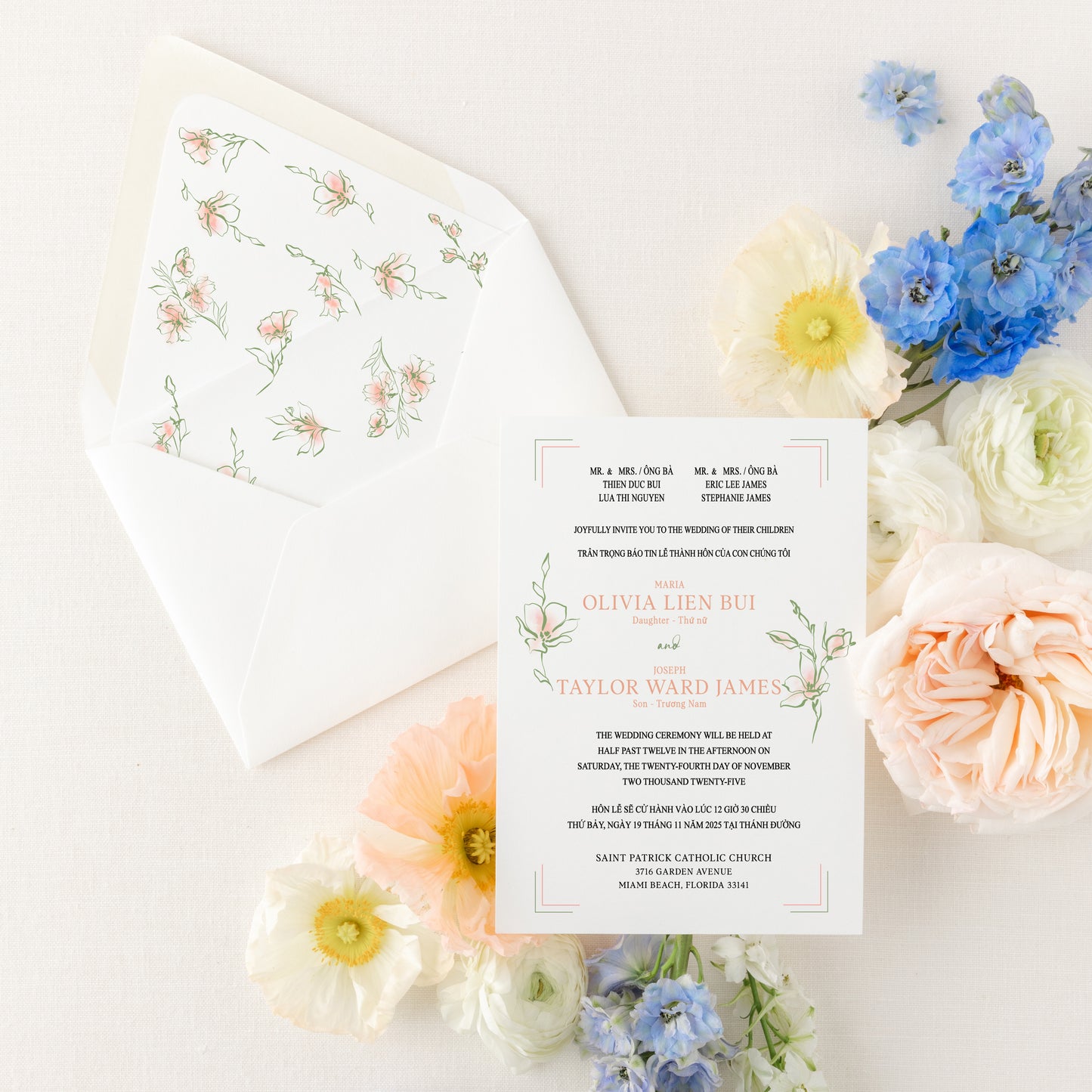 CHARLIZE | Envelope Liner
