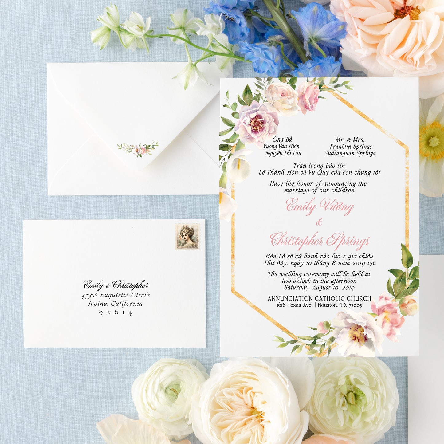 JESSICA | RSVP Envelopes Addressing