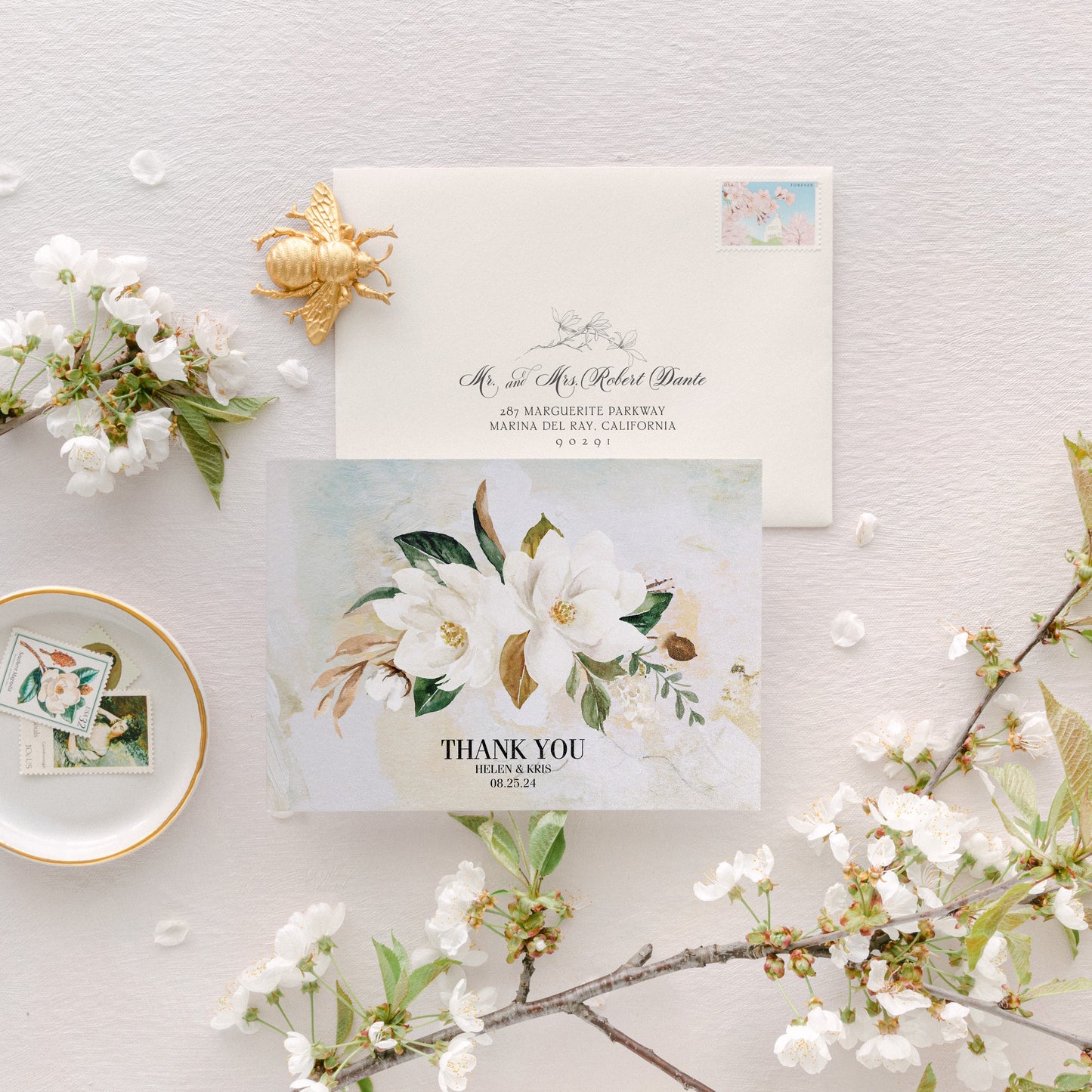 Monica Thank You Cards