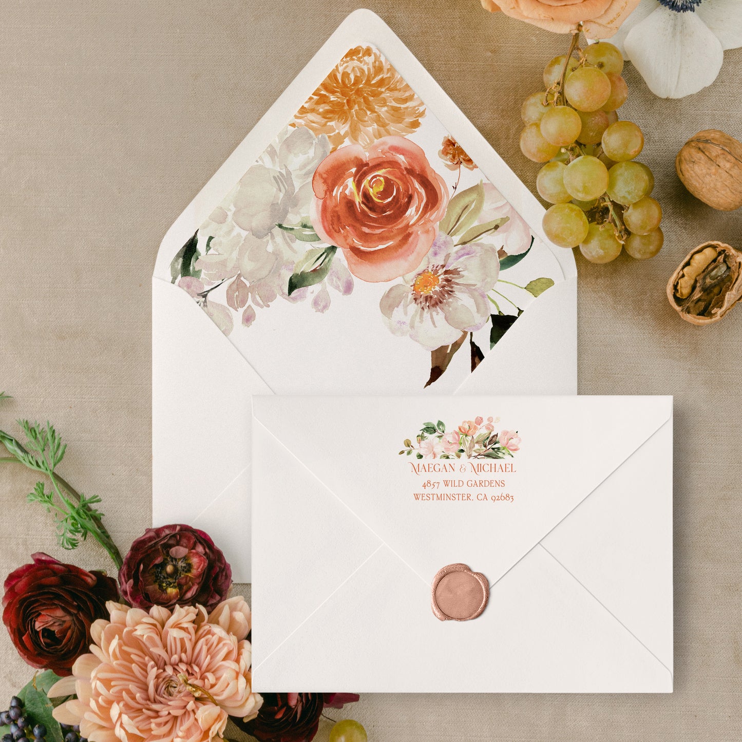 PAISLEE | Bilingual Vietnamese Wedding Invitation Suites