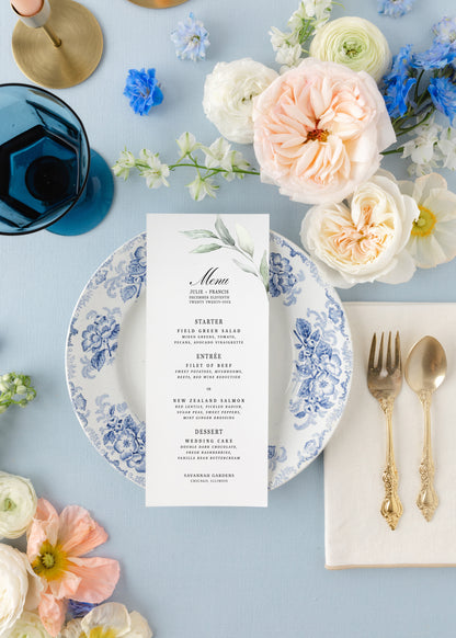 ADELE | Menus
