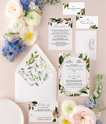 ANNALISE | Bilingual Vietnamese Wedding Invitation Suites