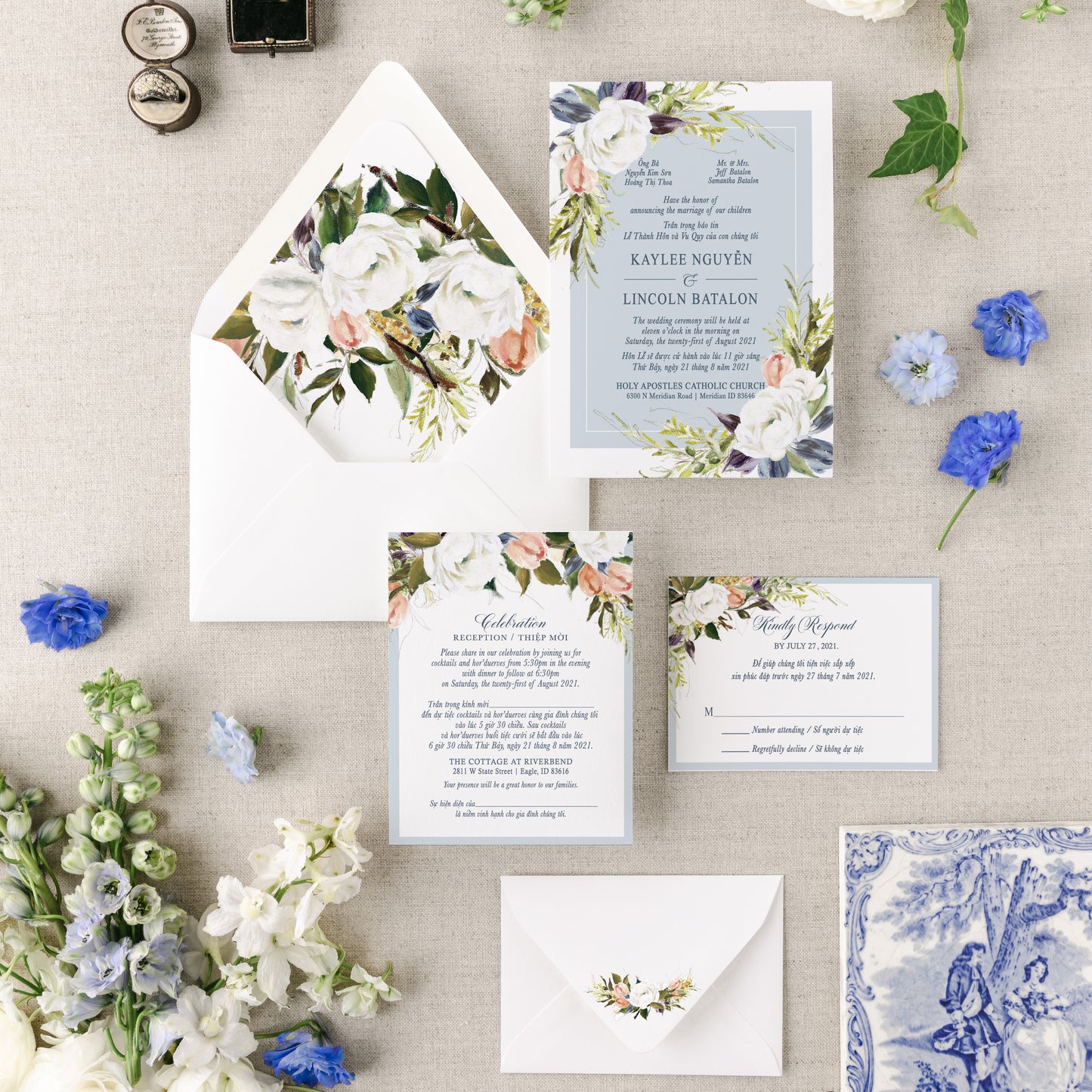 CARMELA | Envelope Liner