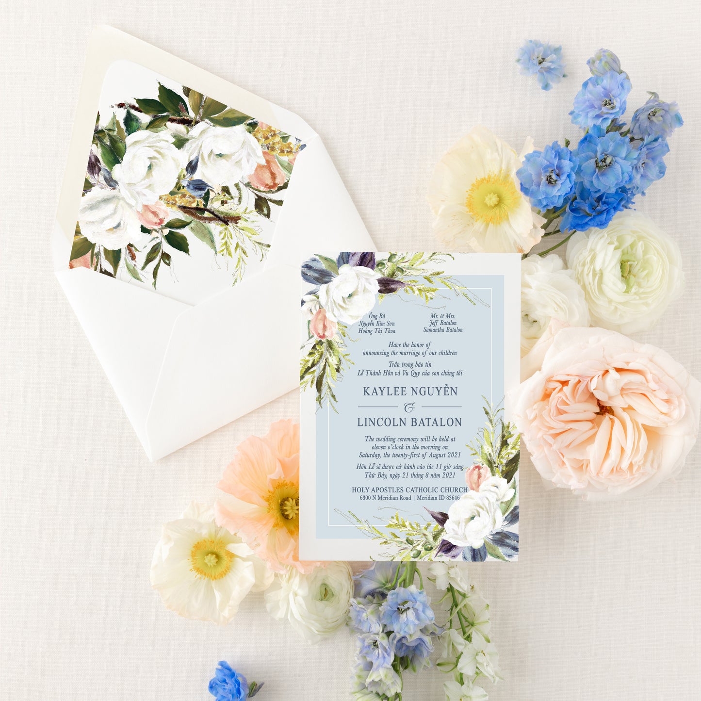 CARMELA | Envelope Liner