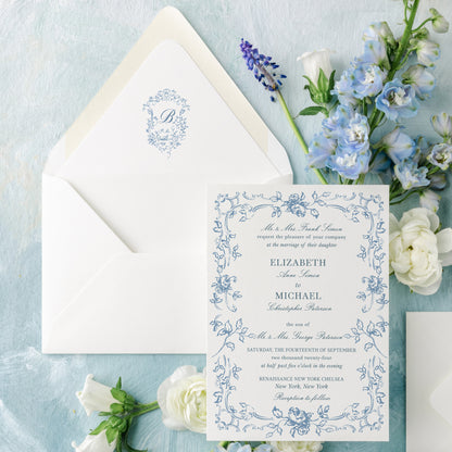 COLETTE | Monogram Crest Envelope Liner