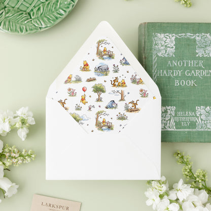 Winnie the Pooh A7 Envelope Liners
