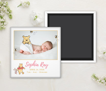 Winnie the Pooh Theme | Baby Birth Announcement