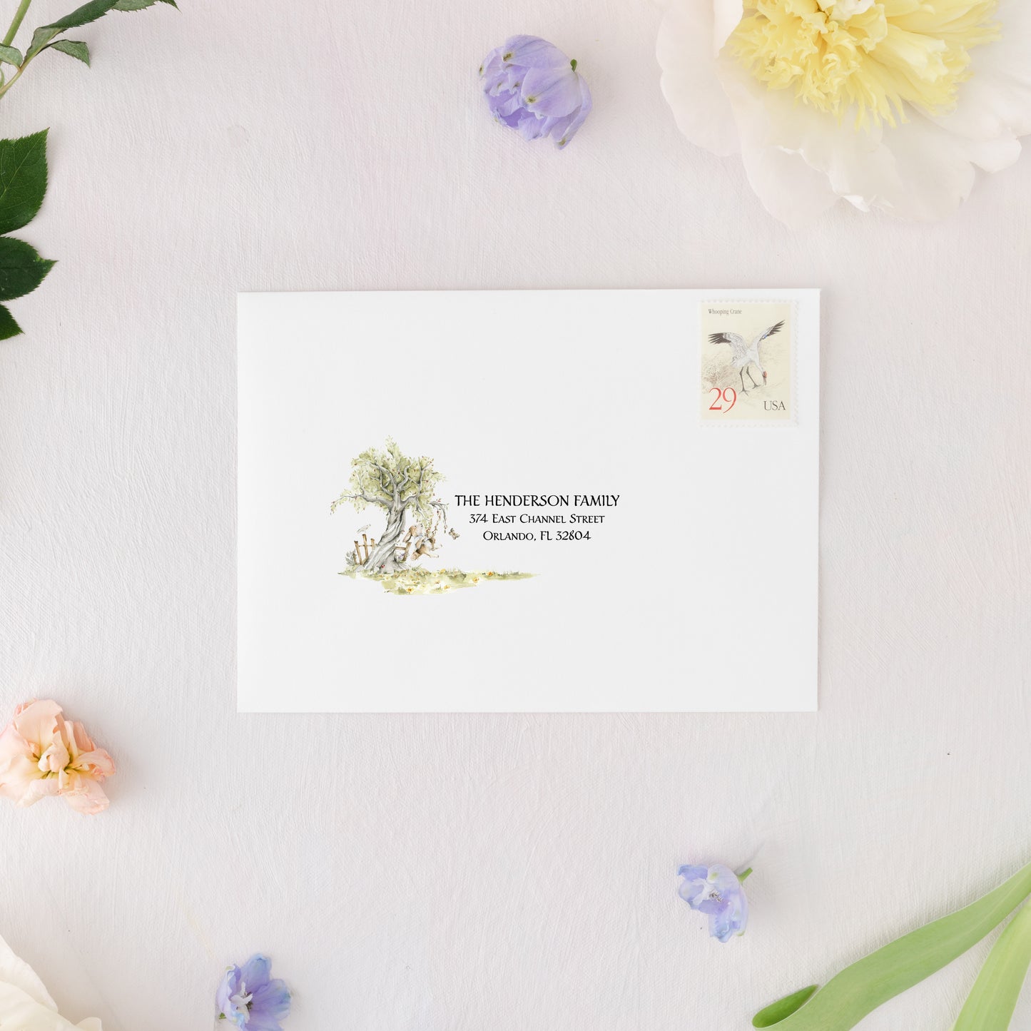 Woodland Thank You Cards