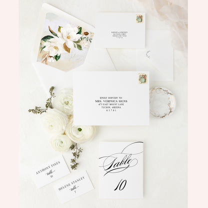DAPHNE | Bilingual Vietnamese Wedding Invitation Suites