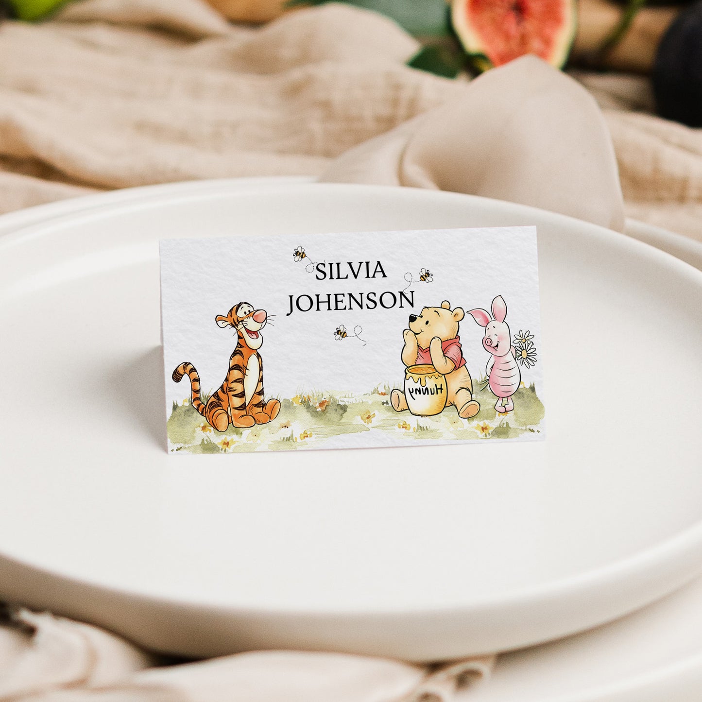Winnie the Pooh & Friends Escort/Place Cards