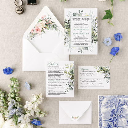 RACQUEL (Design 2) Envelope Liner