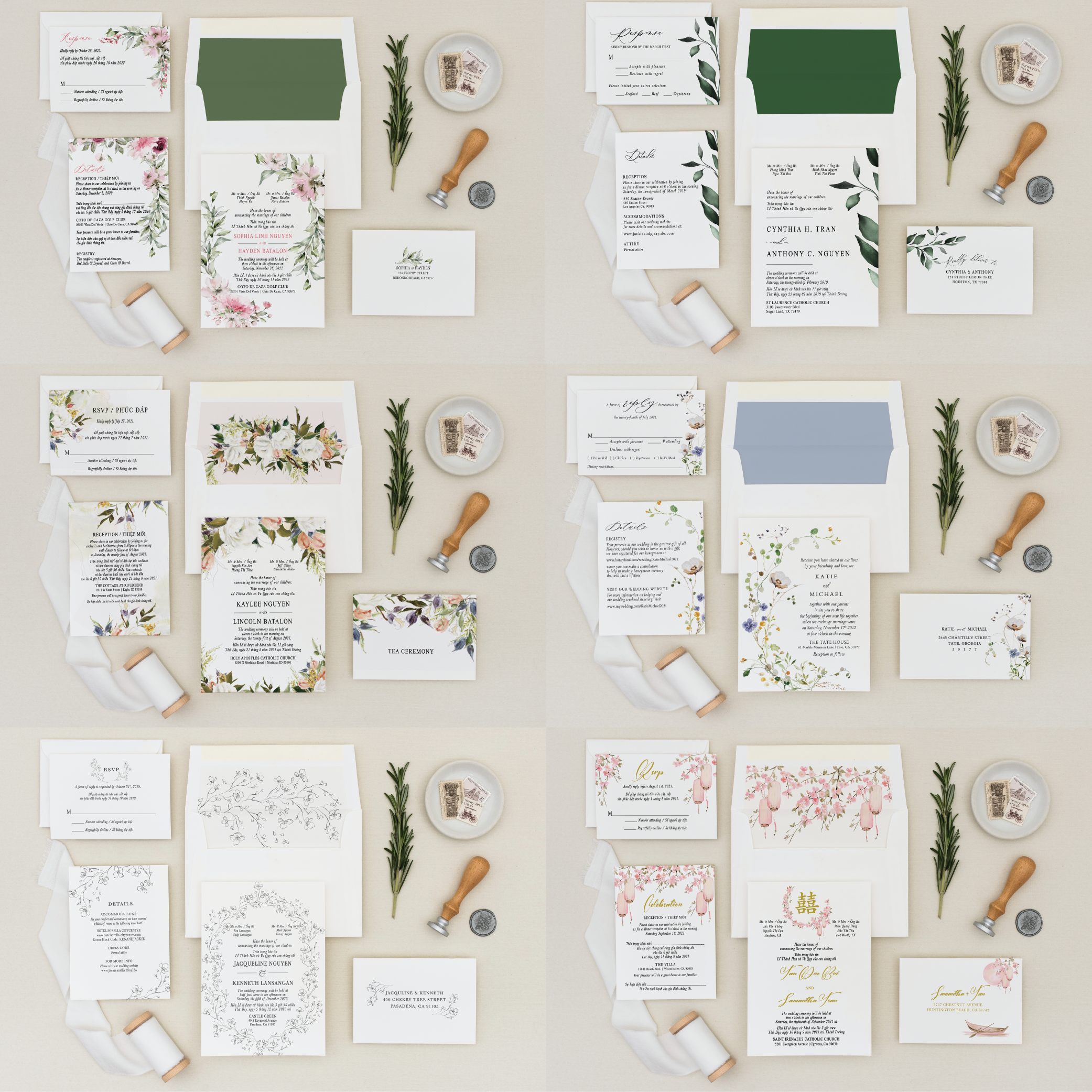 Frequently Ask Questions – Bilingual Invitations
