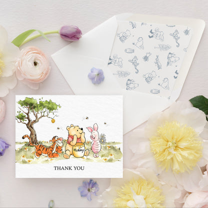 Winnie the Pooh & Friends Thank You Cards