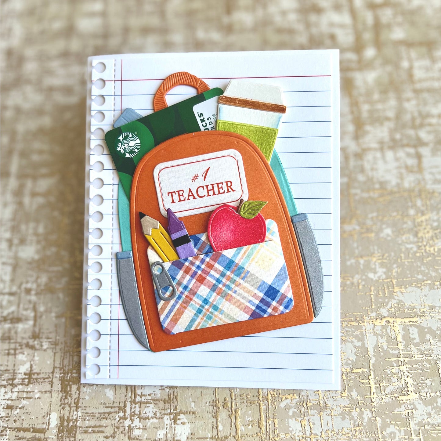 Backpack with Gift Card Holder