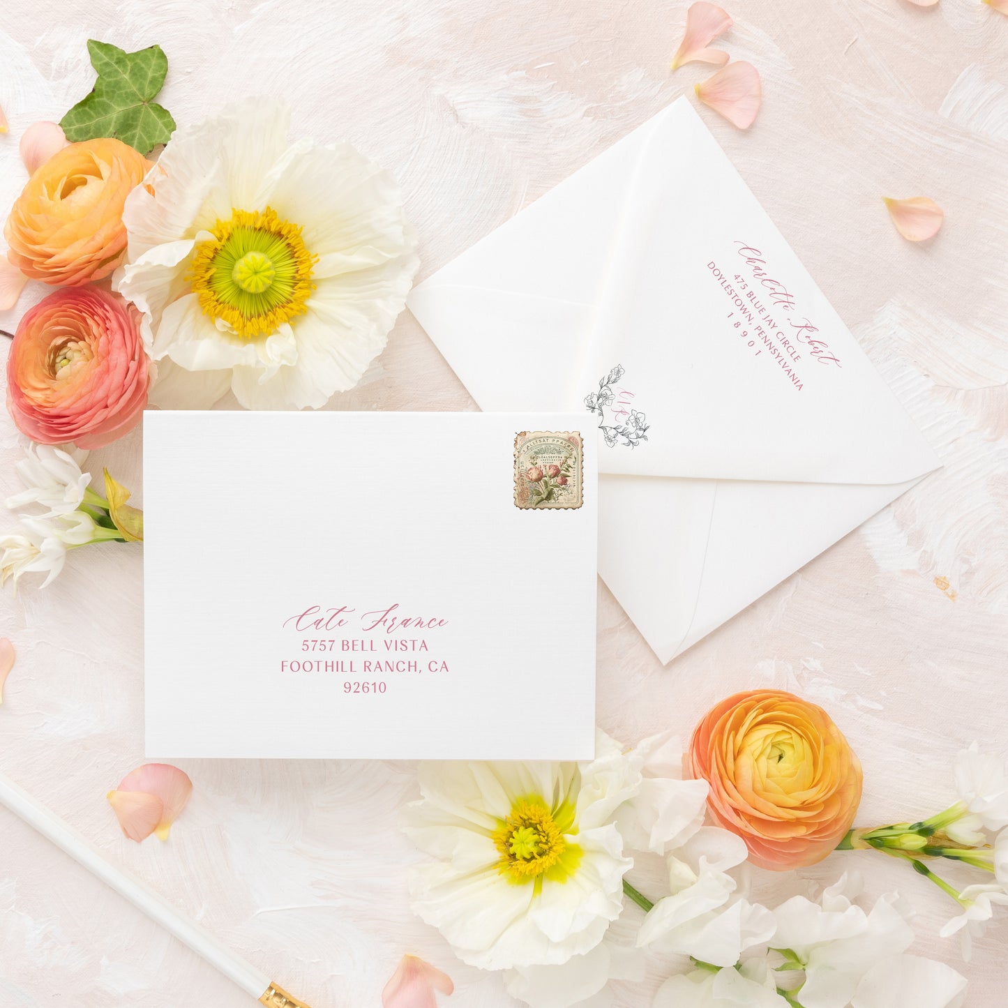 TESSA | Envelope Addressing