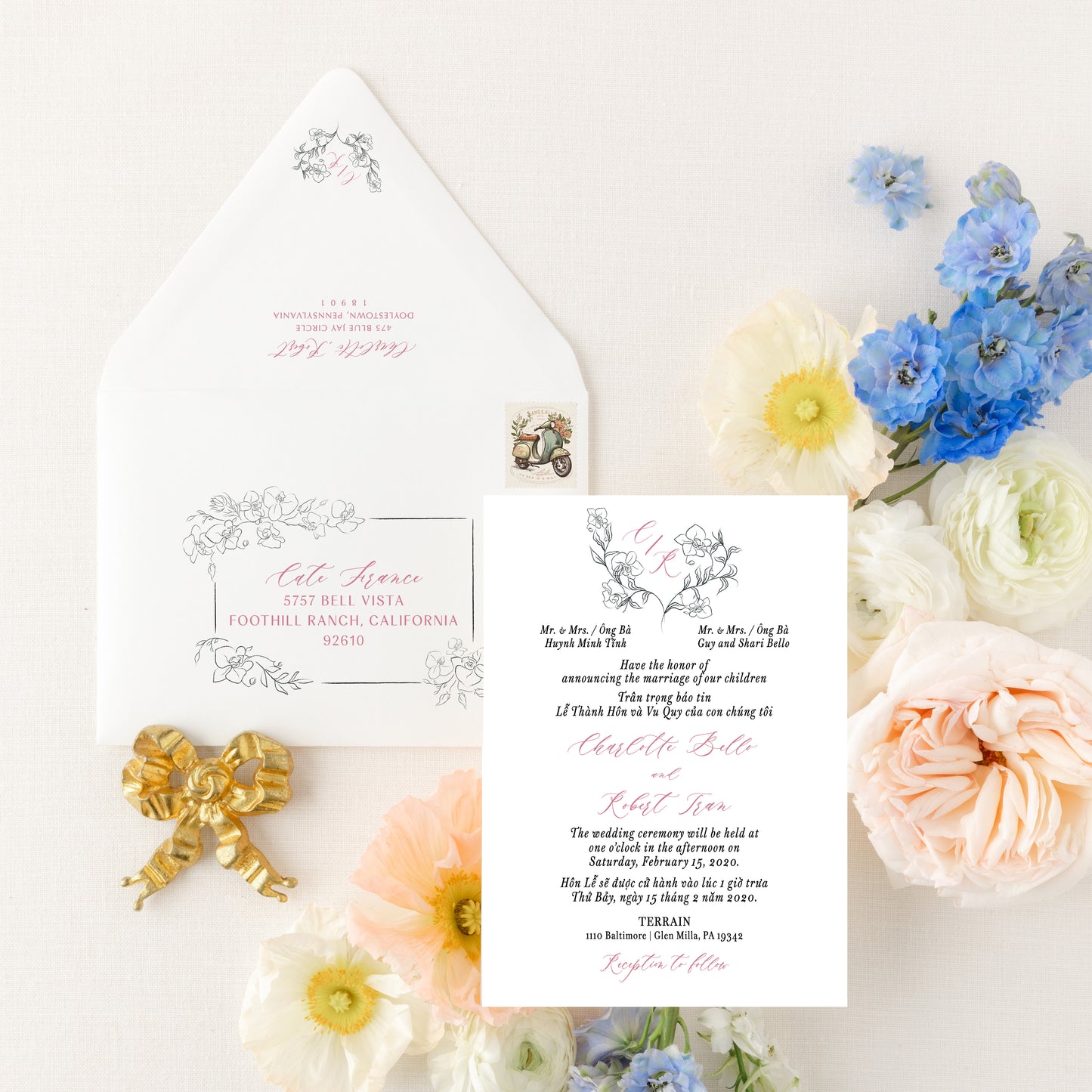 TESSA | Envelope Addressing