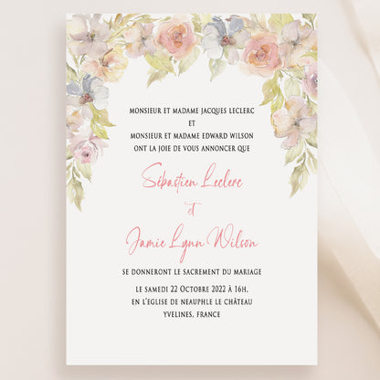 Delphine Wedding Invitation Suites