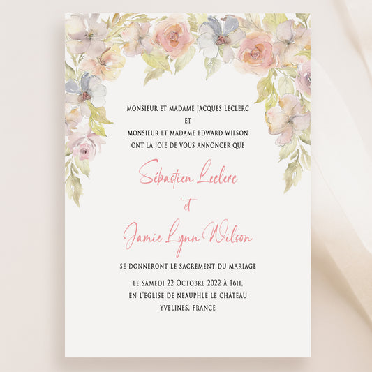 Delphine Wedding Invitation Suites