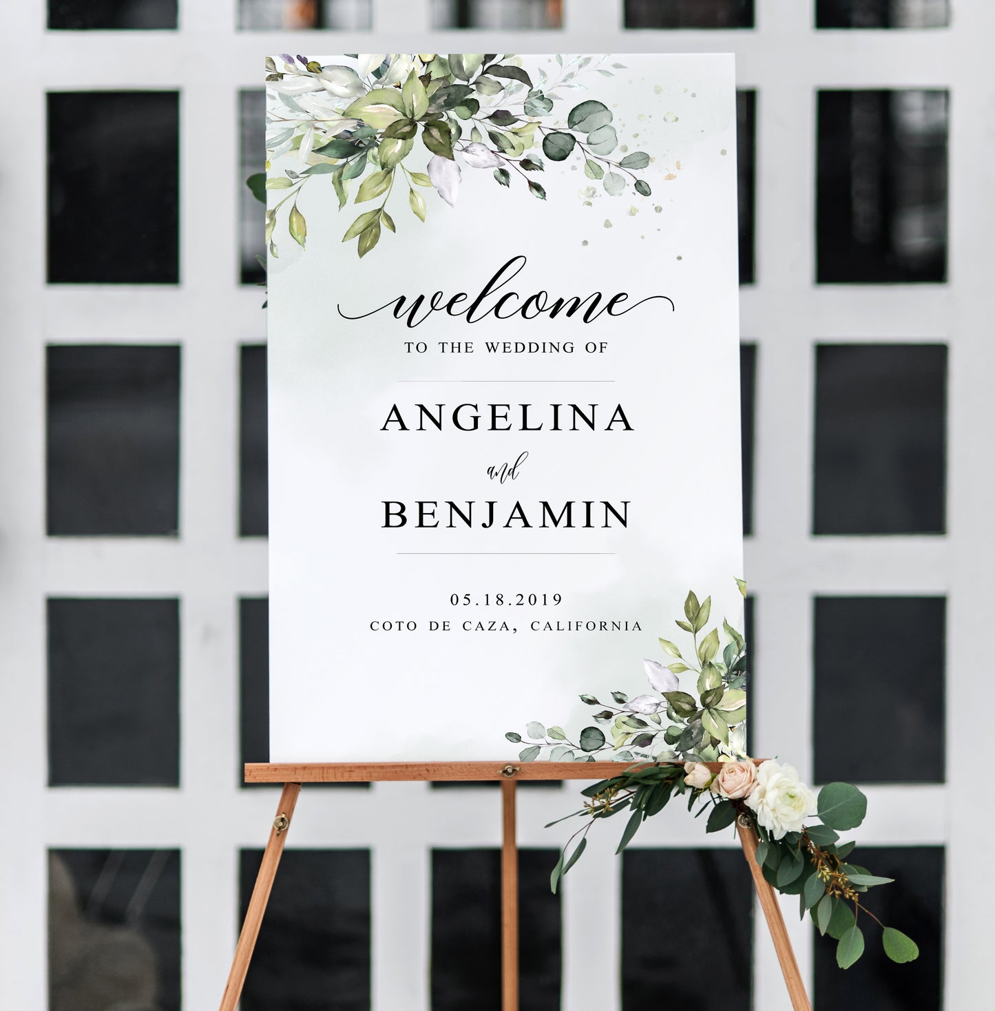 Eloise Wedding Sign